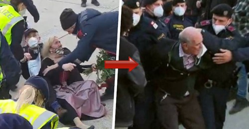 Polizei misshandelte Tiroler (82) bei Demo: Jetzt spricht seine Tochter!