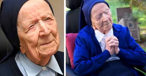 Diese Nonne ist der älteste Mensch Europas: mit 117 Jahren hat sie Covid 19 besiegt