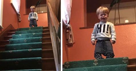  'Ich lasse nicht zu, dass er sich die Treppe runterstürzt': 17 eigensinnige Kinder weinen aus den absurdesten Gründen