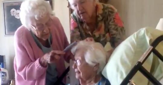 'Die besten Freundinnen' – Geschwisterliebe gibt 97 Jähriger Frau die Kraft, weiterzuleben