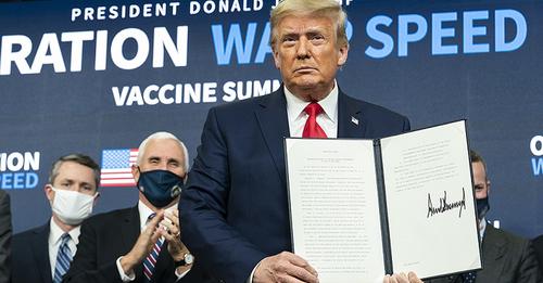 Trump fordert Ende für Impfpflicht: 'Es hätte sie nie geben dürfen'