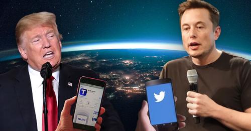 Elon Musk nennt Twitter „linkslastige Plattform“: Trump Sperre war Fehler und muss weg