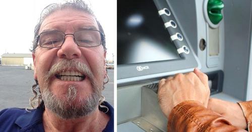Er findet 500 $ im Schlitz des Geldautomaten und gibt sie zurück: Es war die gesparte Miete einer 92 jährigen Seniorin