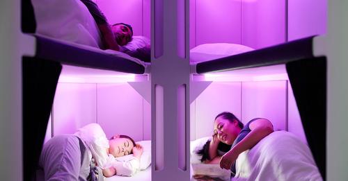 'Skynest': Air New Zealand bietet Schlafkabinen in der Economy Class an