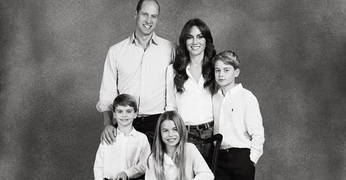 Mit Kids: Das ist Prinz William und Kates Weihnachtskarte!