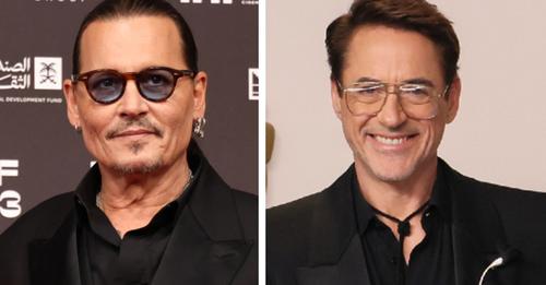 Kein Neid! Johnny Depp gratuliert Robert Downey zum Oscar